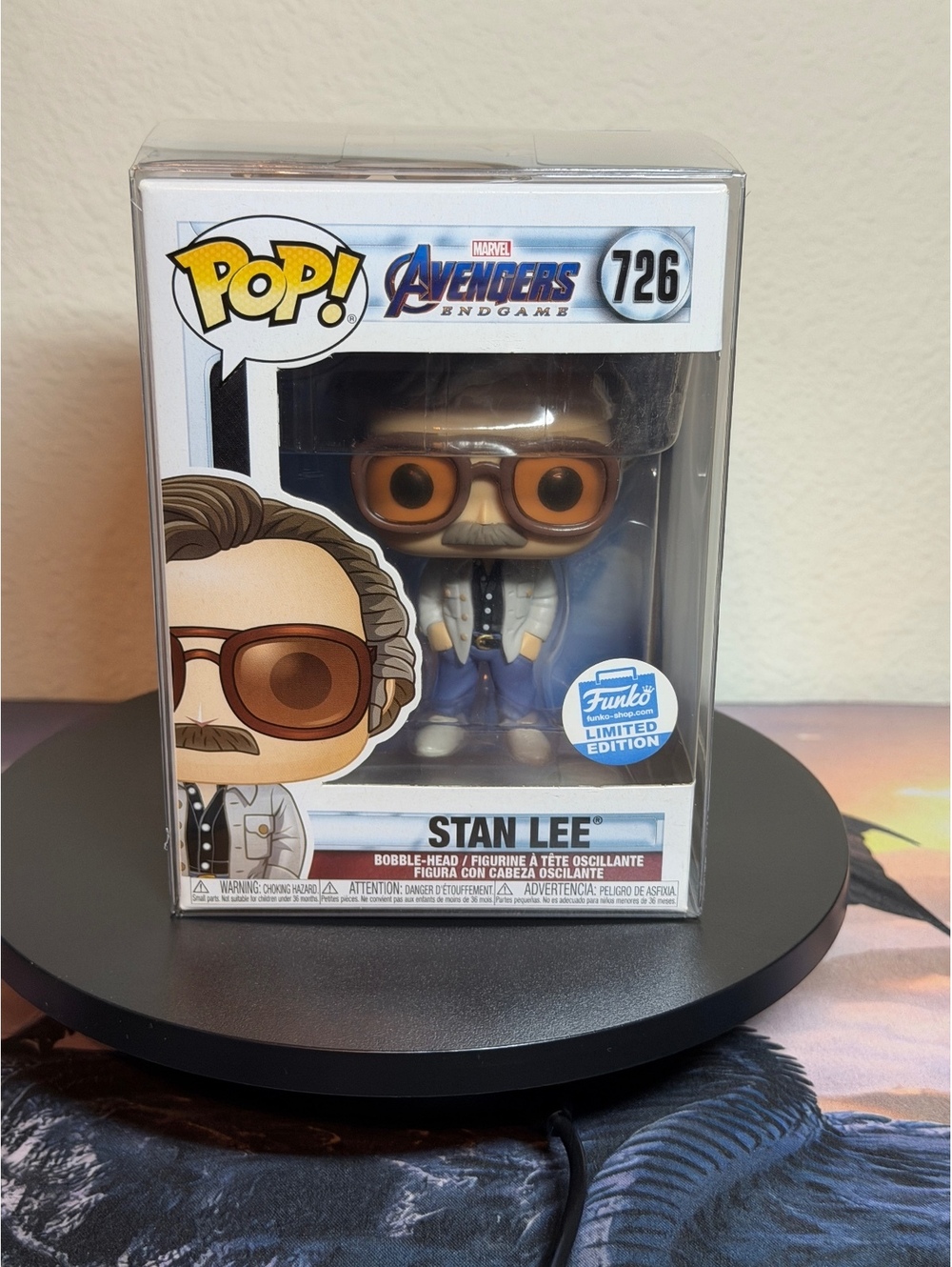 Funko Pop! Vinyl Marvel Avengers: Endgame Stan Lee Limited Funko Shop #726